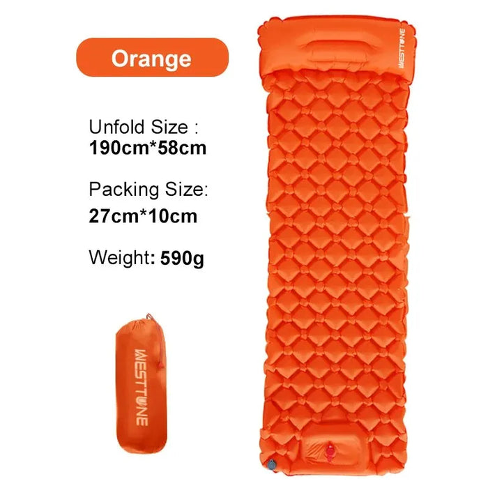 Ultralight Inflatable Camping Mattress with Built in Pump