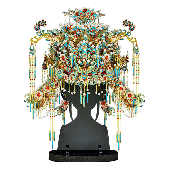 Chinese Phoenix Coronet Model Kit For Home Collection