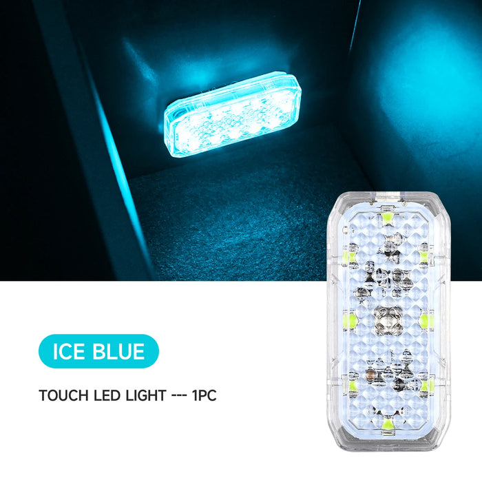Wireless Car Led Touch Lights Usb Charging Interior Lighting