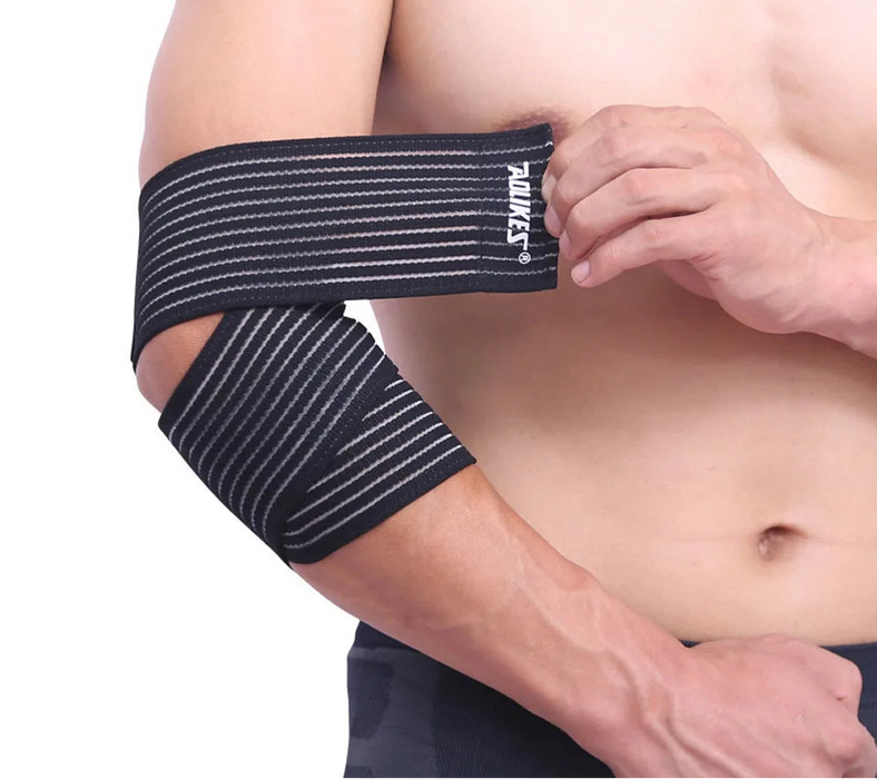Sport Elbow Pad For Gym & Fitness Elastic Brace Wrap For Basketball Badminton Tennis