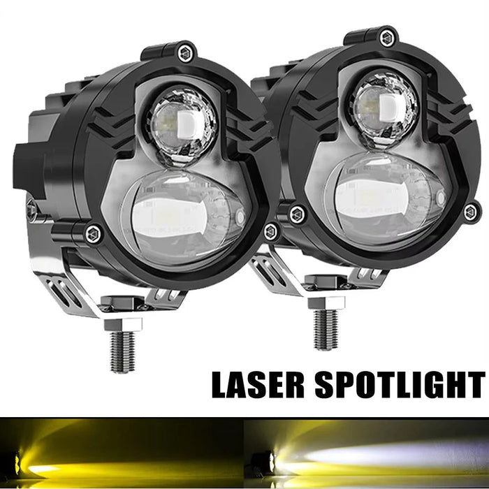 Super Penetrating Laser Headlights For Wrangler High Beam Spotlights