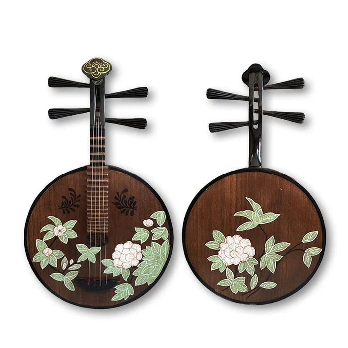 Traditional Chinese Pipa Solid Wood Beginner Friendly