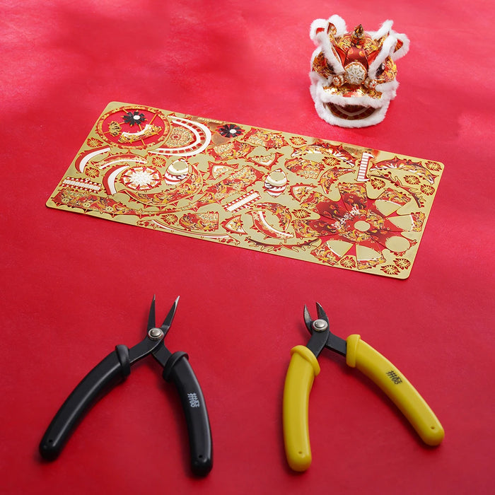 Traditional Chinese Lion Metal Puzzle Kit Creative Gift