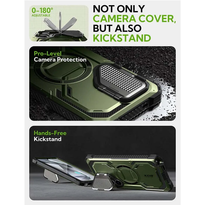 For Samsung Galaxy S25 Ultra 2025 Release 6.9 Inch Armorbox Rugged Case With Built-In Screen Protector