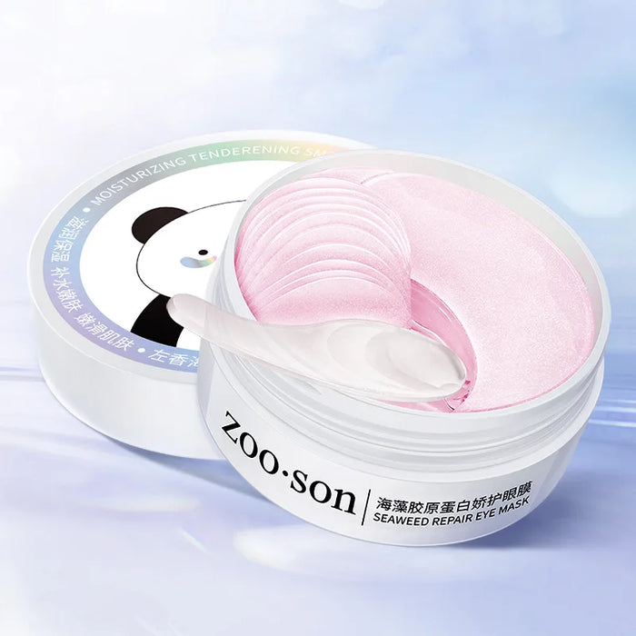 60 Piece Gold Crystal Eye Mask For Dark Circles & Firming