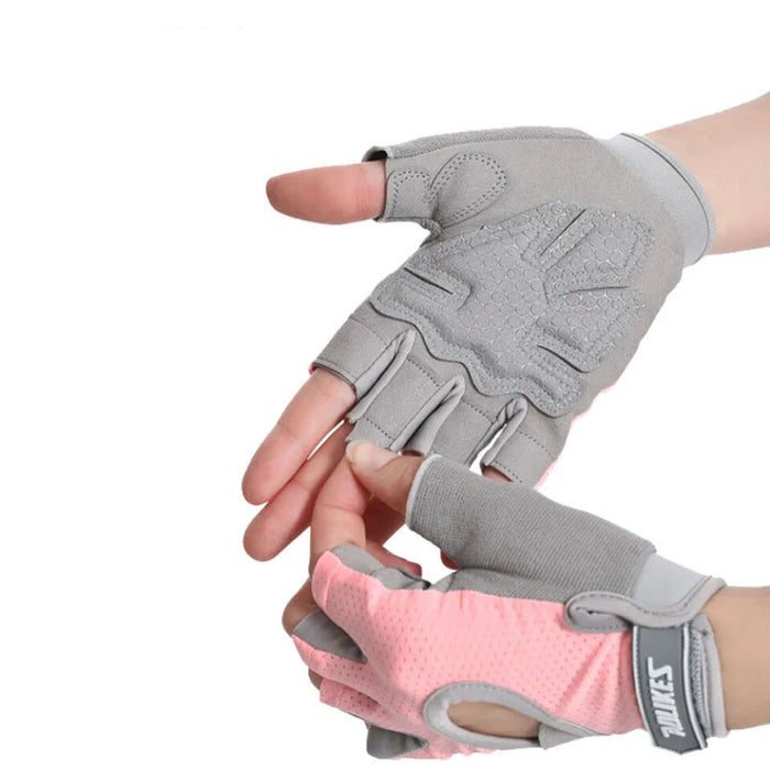 Pair of Breathable Fitness Gloves For Crossfit & Weight Lifting