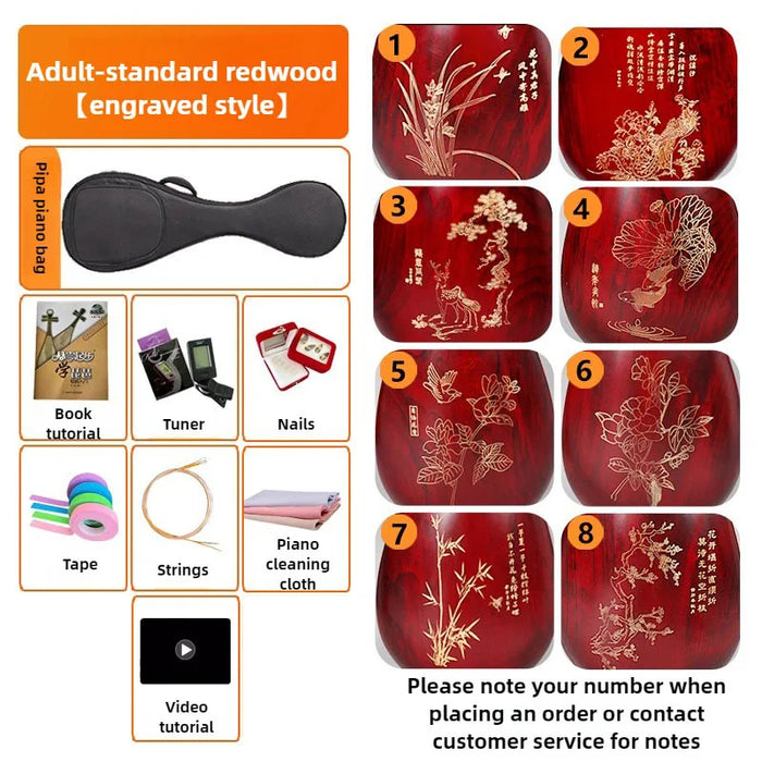 Traditional Chinese Pipa For Beginners And Professionals