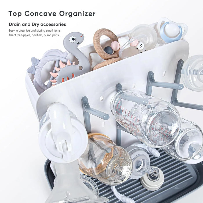 Space Saving Baby Bottle Drying Rack