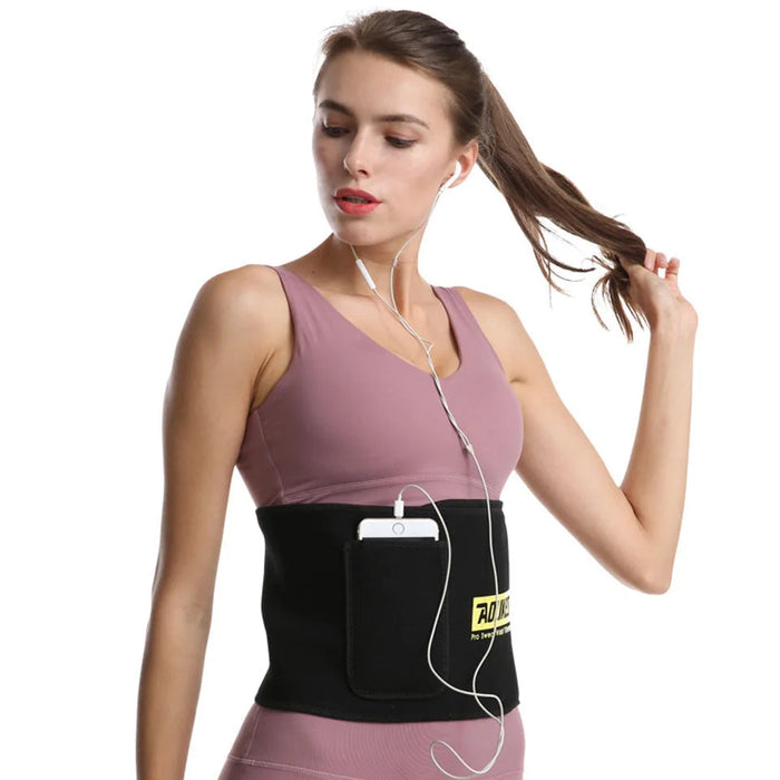 Body Shaper Waist Trainer For Fitness And Weight Loss Sweat Belt For Slimming And Support