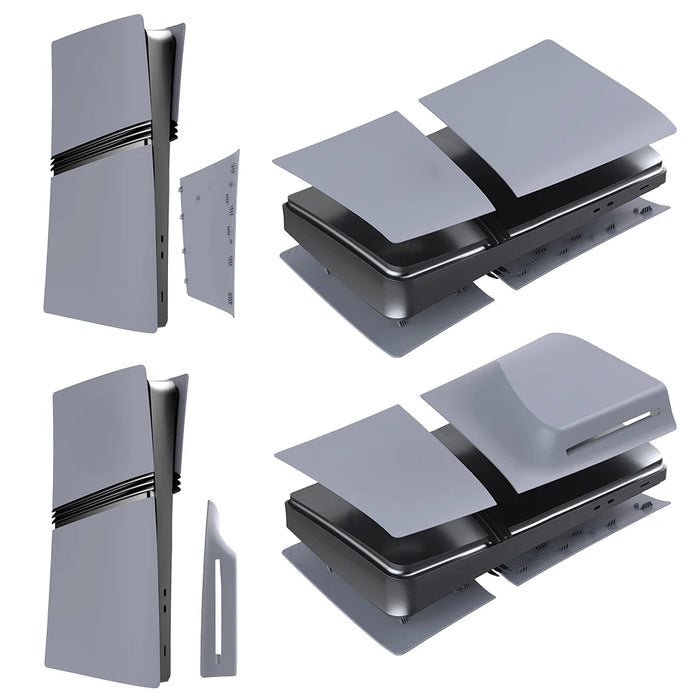 For Playstation 5 Pro Plates Console Cover Face Plate Shell Replacement Anti-Scratch Plastic Hard Shell Face Plate For Ps 5 Pro
