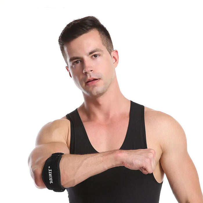 Adjustable Elbow Brace For Pain Relief Fits Men Tendonitis Support