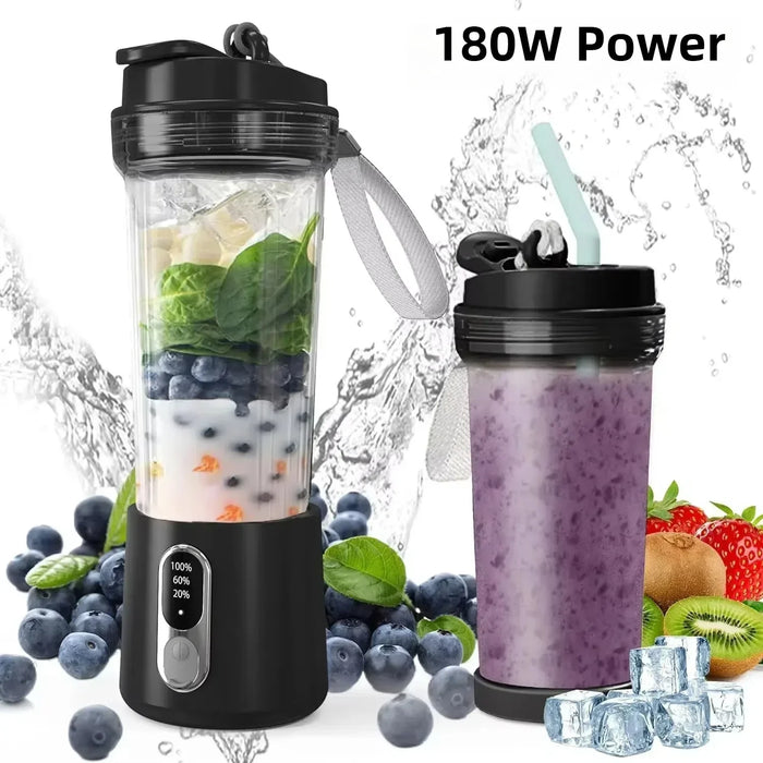 4000Mah 180W Usb Portable Juicer Cup