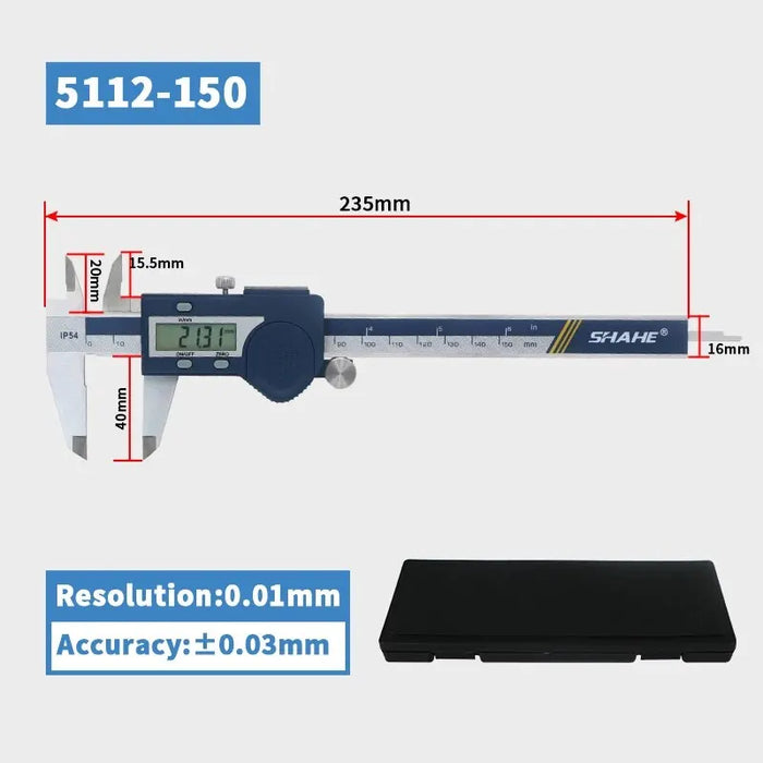 Stainless Steel Digital Caliper Precise Measuring Tool