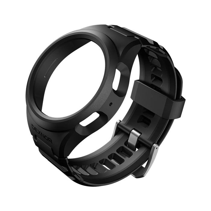 For Samsung Galaxy Watch 6 With Case 40Mm Adjustable Watch Band Rugged Grade Shockproof Uni-Body Design Case