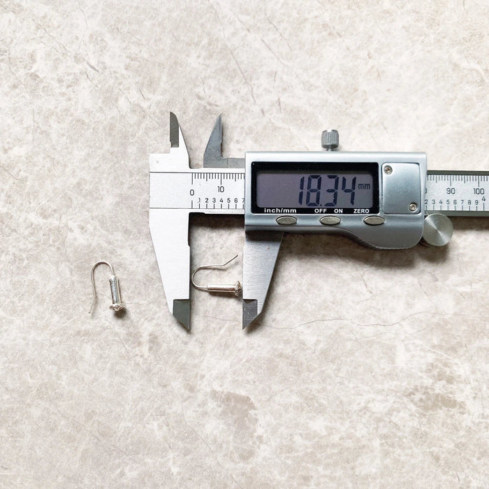 925 Sterling Silver Drop Earrings Classic European Style For Women & Men