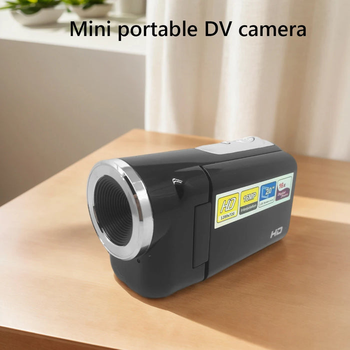 16Mp 720P Digital Camera 2.0 Inch Rotatable Screen Camcorder Video Camera 16X Digital Zoom Portable Dv Camera For Beginners