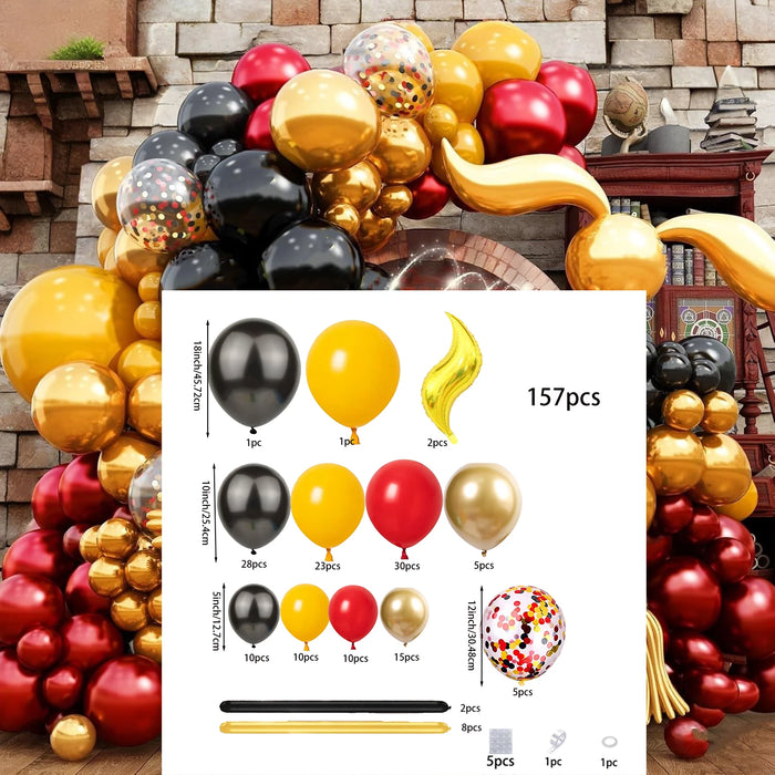 Summer Tropical Balloon Arch Set Latex Rainbow Balloon Lei Set For Hawaiian Loa Welcome Birthday Party Pool Party Decoration