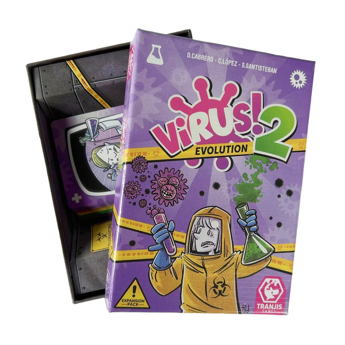 Contagious Fun Virus 1 2 3 Board Game (Spanish / English)