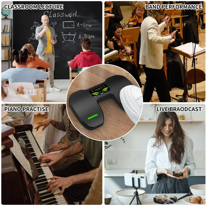 Portable Wireless Music Page Turner For Tablets & Smartphones