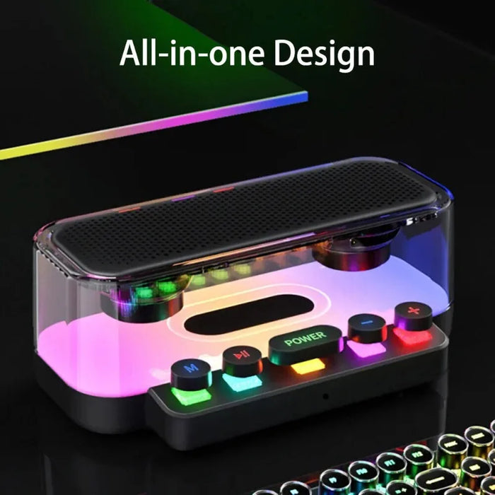 Hifi Bluetooth Speaker With Colourful Lights & Long Playtime