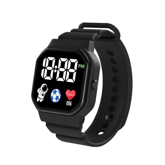 Square LED Digital Watch for Students