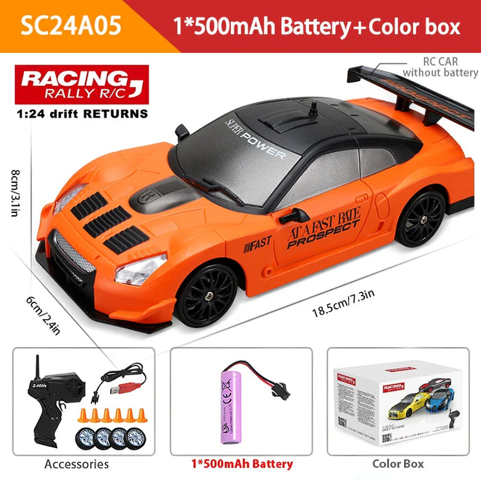 High Speed 2.4g Rc Drift Car for Kids 4wd Remote Control Racing Toy