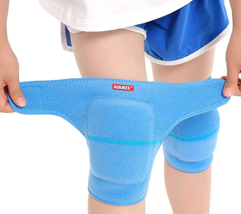 Pair of Kids Dance Volleyball Knee Pads Safety Support For Crawling & Sports