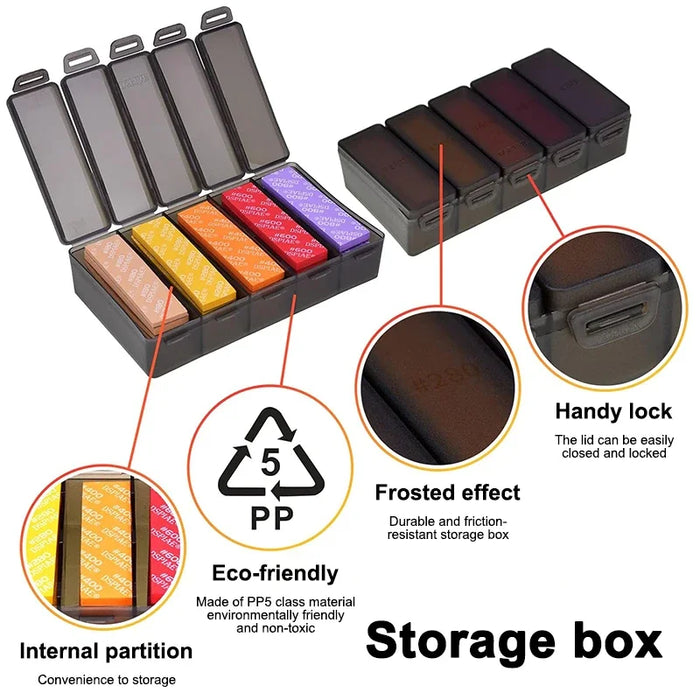 30 Piece Polishing Sanding Sponge Set For Military Gundam Model Combo Arc Grinding