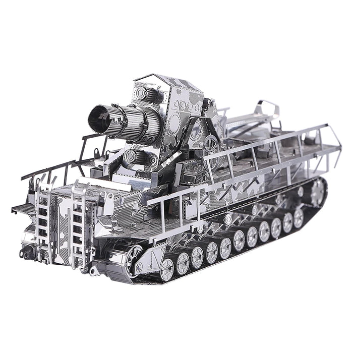 Railway Gun 3D Metal Puzzle Kit Diy Jigsaw Toy For Adults