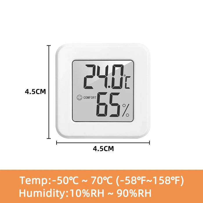 Lcd Digital Thermometer Hygrometer Indoor / Outdoor Temperature & Humidity Meter