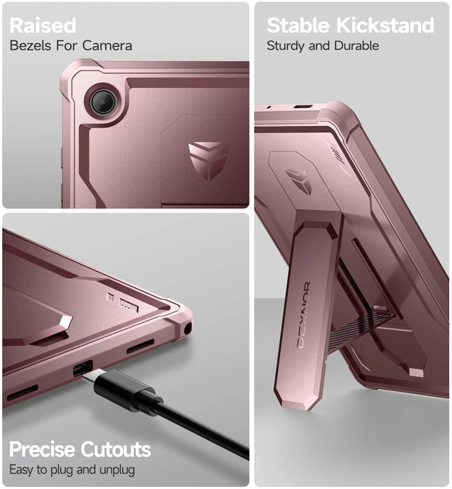 For Samsung Galaxy Tab A8 10.5 Inch Heavy Duty Rugged Shockproof Protective Case Holder Withbuilt In Screen Protector