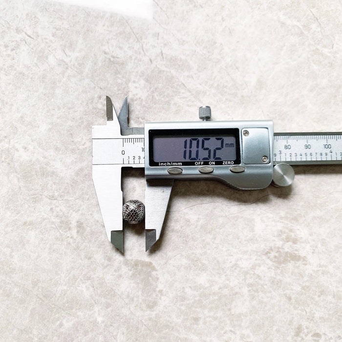 925 Sterling Silver Champagne Cz Beads Charms For Karma Jewelry