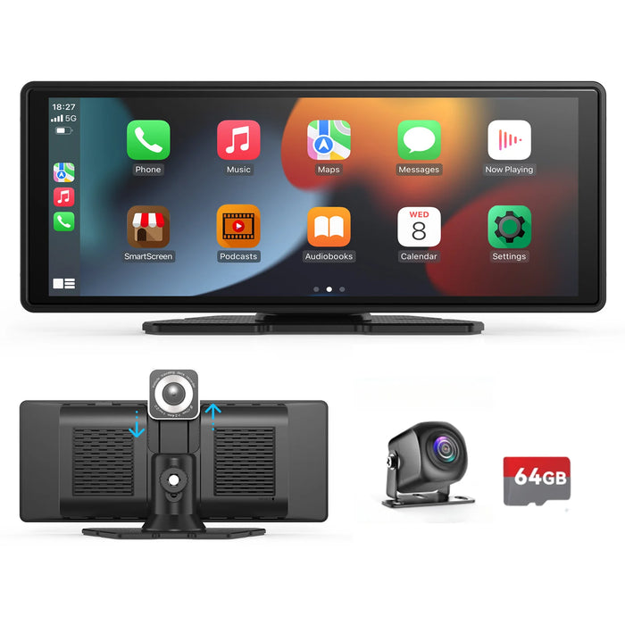 Wireless Carplay Screen For Car Stereo