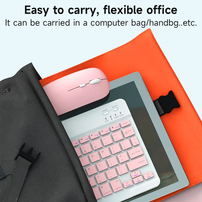 Wireless Keyboard For Tablet Ios / Android / Windows Tablet / Cellphone Accessories Ipad / Samsung Tab