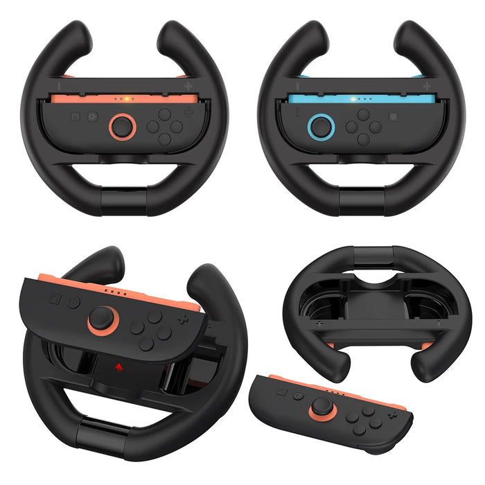 For Switch 2 Gaming Racing Steering Wheel Controller Gamepad Game Grip Handle For Switch 2 Steering Wheel Controller Handle