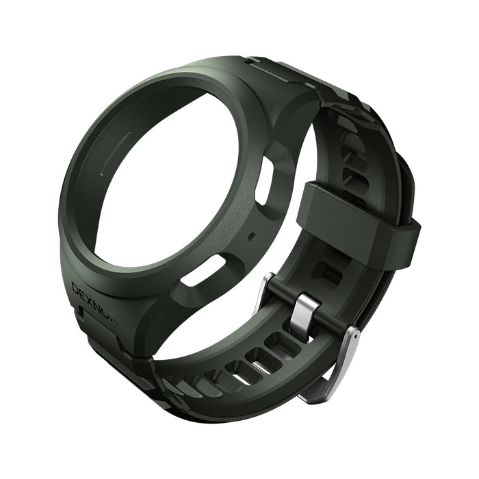 For Samsung Galaxy Watch 6 44Mm Adjustable Watch Band Rugged Grade Shockproof Uni-Body Design Case