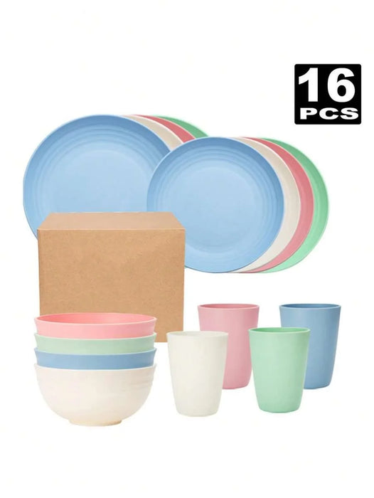 4 / 16 / 32 Piece Reusable Plastic Cutlery Set For Home Parties