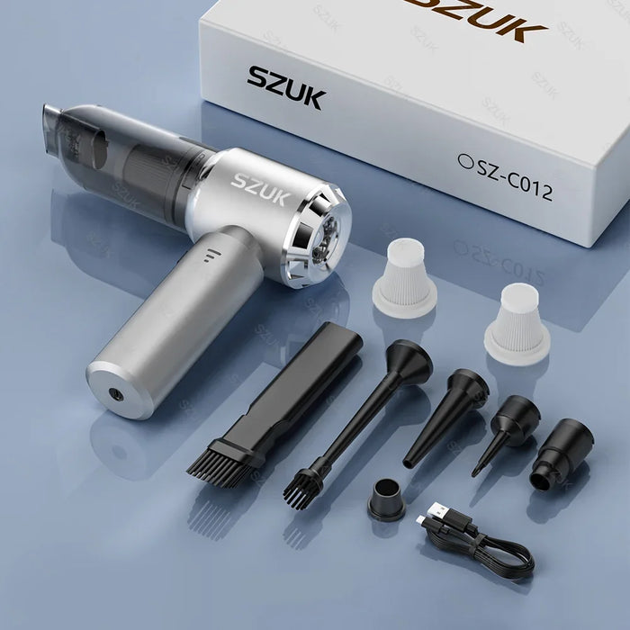 180000Pa Powerful Handheld Car Vacuum Portable Cleaning Machine For Home & Auto