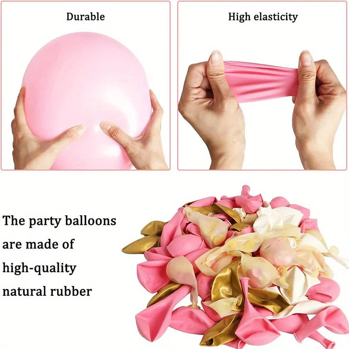 127Pcs Mermaid Balloon Arch Set Pink Purple Orange Blue Dot Balloon Ocean Theme Mermaid Princess Birthday Party Decoration