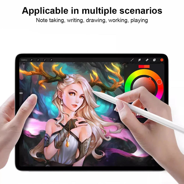 Universal Magnetic Stylus Pen For Iphone Samsung Xiaomi Touch Screen Compatible With Android Ios Windows Apple Pencil Alternative For Ipad Accessories For Tablets And Smartphones