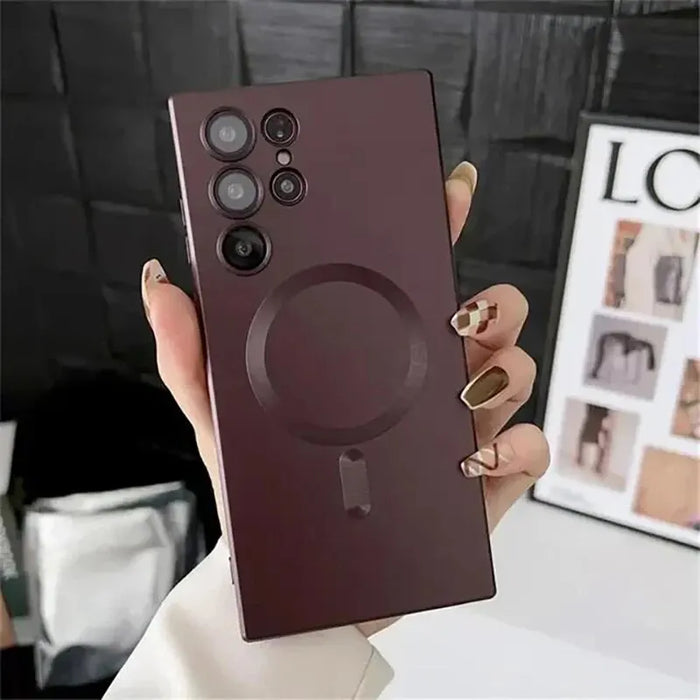 Premium Wireless Charging Silicone Case for Samsung Galaxy S Series