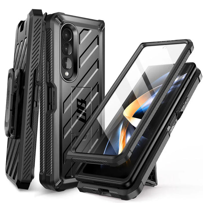 For Samsung Galaxy Z Fold 4 2022 Ub Rugged Belt Clip Case