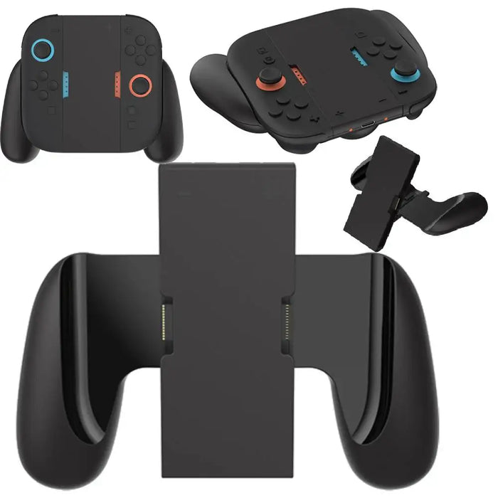 Controller Hand Grip For Switch 2 Joy-Con Controller Charger Chargeable Stand Abs Gamepad Support Bracket For Switch 2 Joy-Con