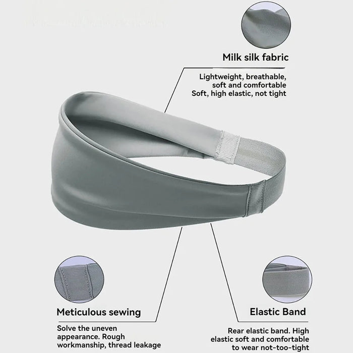Non Slip Moisture Wicking Headband For Fitness & Sports
