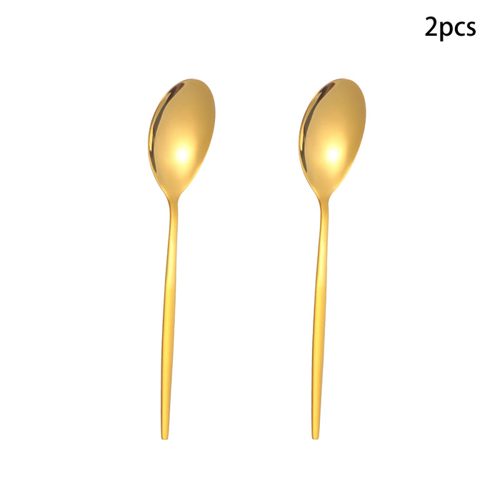 12 Piece Stainless Steel Tableware Set For Hotel Restaurant And Buffet Use