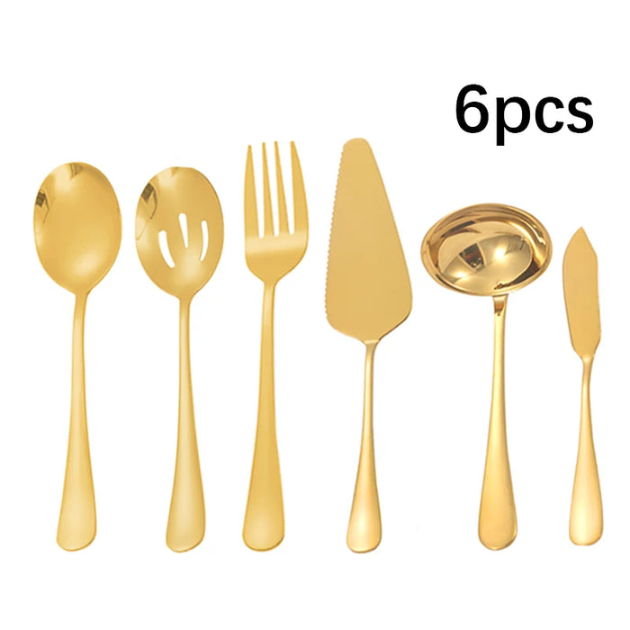 2 / 6 Pieces Stainless Steel Utensil Set