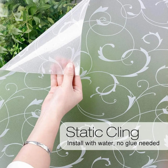 Static Glass Film - Privacy Protection & Thermal Insulation