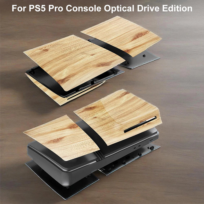 For Ps5 Pro Disc / Digital Edition Plates Console Shell Panels Faceplate Anti-Scratch Plastic Hard Shell Face Plate For Ps5 Pro