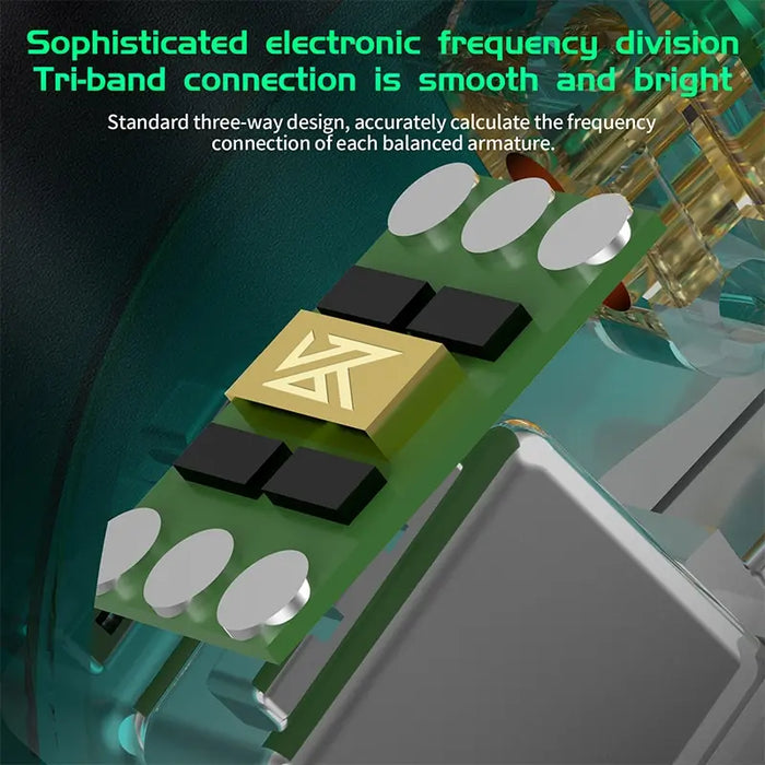 16ba In Ear Hifi Bass Earphones with Noise Cancelling