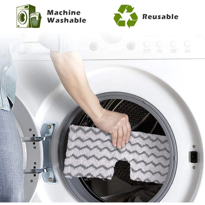 3 Pieces Steam Mop Pads For Shark Lift-Away & Genius Steam Pocket Mop S3973D S6002 S5003D S6001 S6003 S5001 S5002 S3973Wm